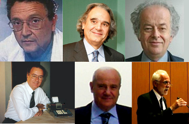 Among the teachers of the postgraduate training course for researchers the professors Claudio Nicolini, Carlo Croce, Federico Capasso, Federico Faggin, Giorgio Baccarani, Neri Niccolai in the picture, and many others.